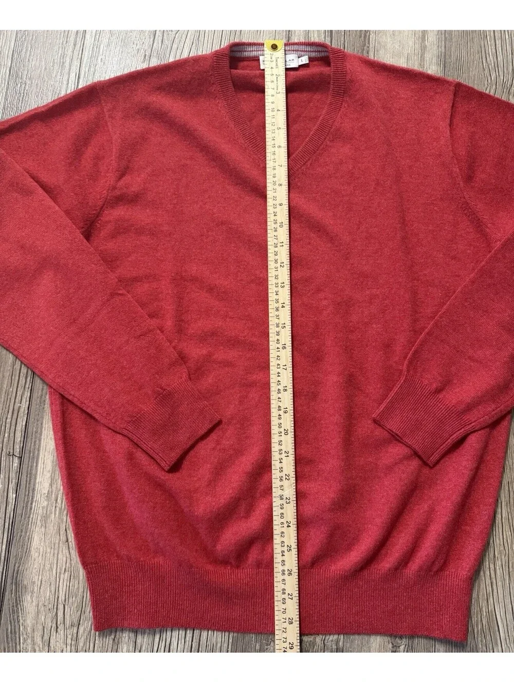 Peter Millar men's V-neck cashmere sweater Sz L